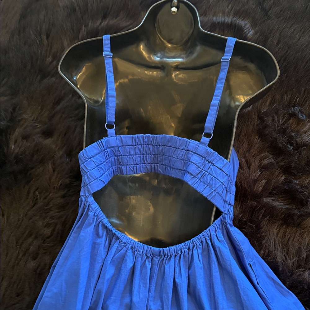 Old Navy Royal Blue Maxi Sundress - Picture 4 of 6
